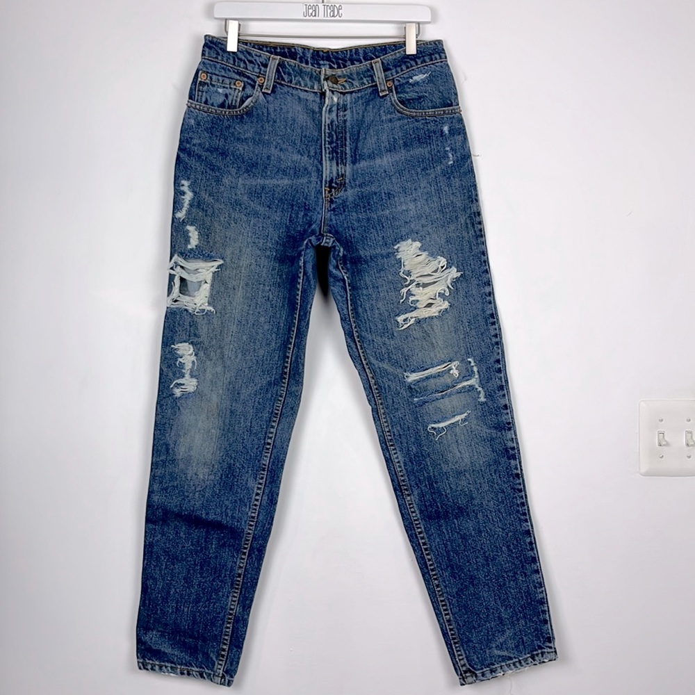 Vintage Levi's 550 Distressed Denim Jeans